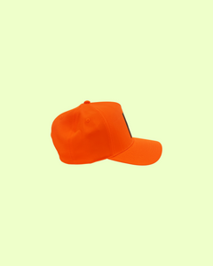 "H' Baseball Snapback Cap - Orange